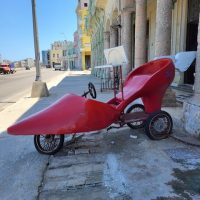 Fahrbarer Schuh am Maleco